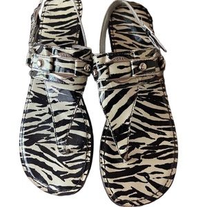 Michael Kors Zebra Sandals